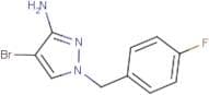 4-Bromo-1-(4-fluorobenzyl)-1H-pyrazol-3-amine