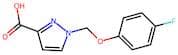 1-[(4-Fluorophenoxy)methyl]-1H-pyrazole-3-carboxylic acid
