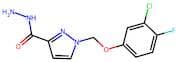 1-[(3-Chloro-4-fluorophenoxy)methyl]-1H-pyrazole-3-carbohydrazide