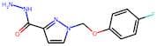 1-[(4-Fluorophenoxy)methyl]-1H-pyrazole-3-carbohydrazide