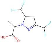 2-[3,5-Bis(difluoromethyl)-1H-pyrazol-1-yl]propanoic acid