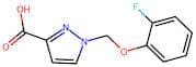 1-[(2-Fluorophenoxy)methyl]-1H-pyrazole-3-carboxylic acid
