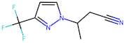 3-[3-(Trifluoromethyl)-1H-pyrazol-1-yl]butanenitrile
