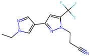 3-[1'-Ethyl-5-(trifluoromethyl)-1H,1'H-3,4'-bipyrazol-1-yl]propanenitrile