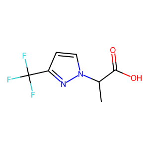 2-[3-(Trifluoromethyl)-1H-pyrazol-1-yl]propanoic acid