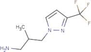 2-Methyl-3-[3-(trifluoromethyl)-1H-pyrazol-1-yl]propan-1-amine