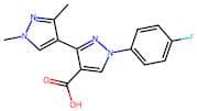 1-(4-Fluorophenyl)-1',3'-dimethyl-1H,1'H-3,4'-bipyrazole-4-carboxylic acid