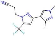 3-[1',3'-Dimethyl-5-(trifluoromethyl)-1H,1'H-3,4'-bipyrazol-1-yl]propanenitrile