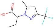2-[5-Methyl-3-(trifluoromethyl)-1H-pyrazol-1-yl]butanoic acid