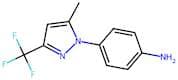 4-[5-Methyl-3-(trifluoromethyl)-1H-pyrazol-1-yl]aniline