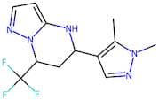 5-(1,5-Dimethyl-1H-pyrazol-4-yl)-7-(trifluoromethyl)-4,5,6,7-tetrahydropyrazolo[1,5-a]pyrimidine