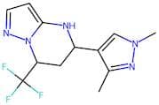 5-(1,3-Dimethyl-1H-pyrazol-4-yl)-7-(trifluoromethyl)-4,5,6,7-tetrahydropyrazolo[1,5-a]pyrimidine