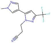 3-[1'-Methyl-5-(trifluoromethyl)-1'H,2H-3,4'-bipyrazol-2-yl]propanenitrile