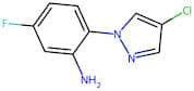 2-(4-Chloro-1H-pyrazol-1-yl)-5-fluoroaniline