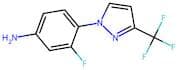3-Fluoro-4-[3-(trifluoromethyl)-1H-pyrazol-1-yl]aniline