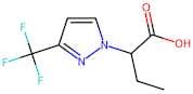 2-[3-(Trifluoromethyl)-1H-pyrazol-1-yl]butanoic acid