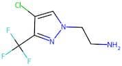 2-[4-Chloro-3-(trifluoromethyl)-1H-pyrazol-1-yl]ethanamine