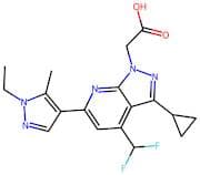 [3-Cyclopropyl-4-(difluoromethyl)-6-(1-ethyl-5-methyl-1H-pyrazol-4-yl)-1H-pyrazolo[3,4-b]pyridin-1…