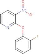 2-(2-Fluorophenoxy)-3-nitropyridine