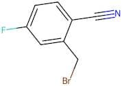 2-(Bromomethyl)-4-fluorobenzonitrile