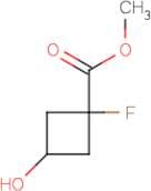 Methyl 1-fluoro-3-hydroxycyclobutane-1-carboxylate