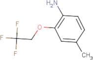 4-Methyl-2-(2,2,2-trifluoroethoxy)aniline