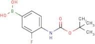 4-N-BOC-amino-3-fluorophenylboronic acid
