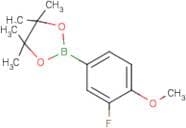 2-(3-Fluoro-4-methoxyphenyl)4,4,5,5-tetramethyl-1,3,2-dioxaborolane