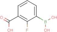3-Carboxy-2-fluorophenylboronic acid