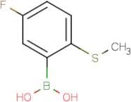 5-Fluoro-2-(methylthio)phenylboronic acid
