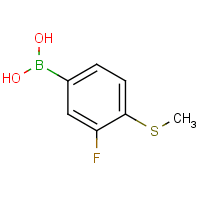 3-Fluoro-4-(methylthio)phenylboronic acid