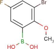 3-Bromo-5-fluoro-2-methoxyphenylboronic acid