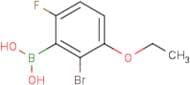 2-Bromo-3-ethoxy-6-fluorophenylboronic acid