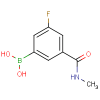 3-Fluoro-5-(methylcarbamoyl)phenylboronic acid