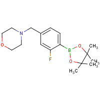 2-Fluoro-4-(morpholinomethyl)phenylboronic acid, pinacol ester
