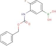 3-(Benzyloxycarbonylamino)-4-fluorophenylboronic acid