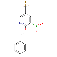2-Benzyloxy-5-(trifluoromethyl)pyridine-3-boronic acid