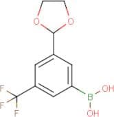 3-(1,3-Dioxolan-2-yl)-5-(trifluoromethyl)phenylboronic acid
