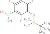 3-(tert-Butyldimethylsilyloxy)-2,4,6-trifluorophenylboronic acid