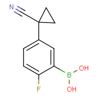 5-(1-Cyanocyclopropyl)-2-fluorophenylboronic acid