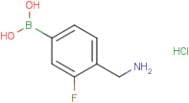 4-(Aminomethyl)-3-fluorophenylboronic acid hydrochloride