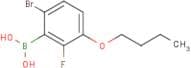 6-Bromo-3-butoxy-2-fluorophenylboronic acid