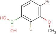 4-Bromo-2-fluoro-3-methoxyphenylboronic acid