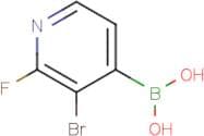 3-Bromo-2-fluoropyridine-4-boronic acid