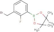 3-Bromomethyl-2-fluorophenylboronic acid, pinacol ester