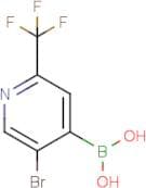 5-Bromo-2-trifluoromethylpyridine-4-boronic acid