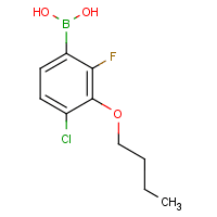 3-Butoxy-4-chloro-2-fluorophenylboronic acid