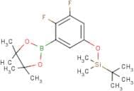 5-(tert-Butyldimethylsilyloxy)-2,3-difluorophenylboronic acid, pinacol ester