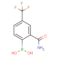 2-Carbamoyl-4-(trifluoromethyl)phenylboronic acid