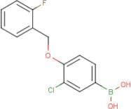 3-Chloro-4-(2'-fluorobenzyloxy)phenylboronic acid